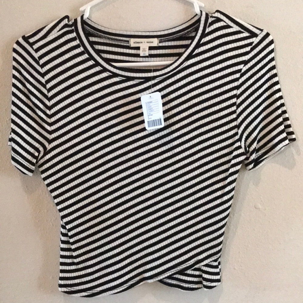 Black and White Urban Outfitters Top